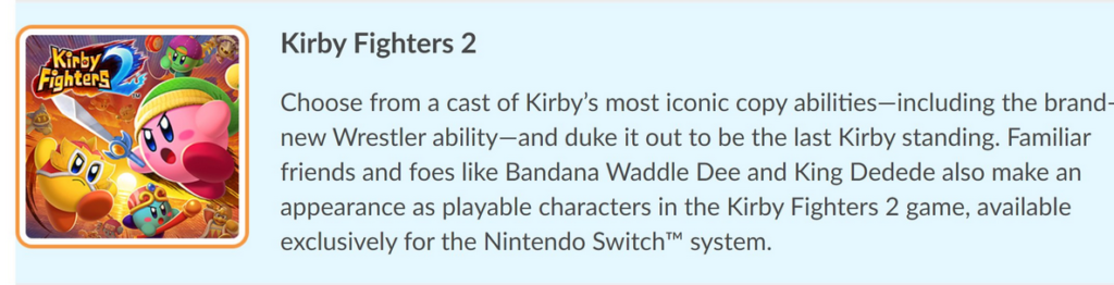 kirby fighters 2 revealed